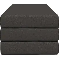 vidaXL Vouwbare Sofa Bed 140 x 67 x 45 cm Donkergrijs