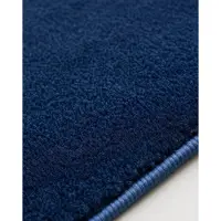 Muratap Samba fluffy badmat wasbaar & anti-slip navy- 50x80 cm
