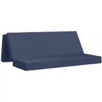vidaXL Vouwbare Sofa Bed 180 x 67 x 45 cm Blauw