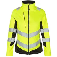 F-engel F. Engel 1156 Safety Ladies Softshell Jacket Yellow/Black maat XS dames