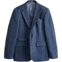 Next Business-colbert 'Signature' blauw gemêleerd