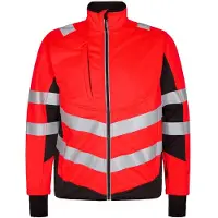 F-engel F. Engel 1158 Safety Softshell Jacket Red/Black maat M heren