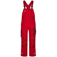 F-engel F. Engel 3810 Galaxy Bib Overall Red/Anthracite maat 25 heren