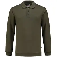 Tricorp 301005 Polosweater Boord Groen maat 3XL heren
