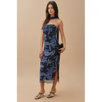 Hiccups for Kids Strapless Bloemen Midi-jurk