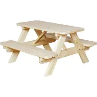SenS -Line Jimmy Kinder Picknickbank Bruin bruin Hout Tuinset