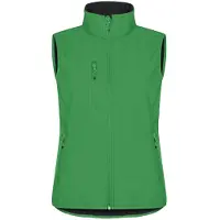 Clique Classic Softshell Vest Dames Appelgroen maat 42/XL dames