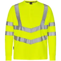 Engel Safety Grandad T-shirt L/s 9548-182 Reflecterend | Maat: M