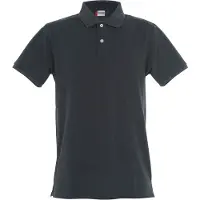 Clique Stretch Premium Polo Heren Antraciet Melange maat XL heren