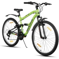 Hiland Full Suspension Mountainbike - 26 inch - MTB - 18 Versnellingen - Schijfremmen - Heren & Dames - Volwassenen