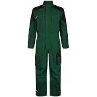 Engel F. Engel 4810 Galaxy Boiler Suit Green/Black maat S heren