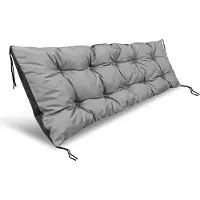 AIO Factory Tuinkussen 120x50 cm voor bank, schommel, pallet, waterdicht, grijs