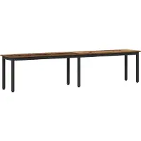 vidaXL Bank Oudhout 200 x 35 x 45 cm Bewerkt hout