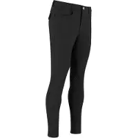 Kentucky Horsewear Horsewear - Rijbroek Mexico - Heren - Knee Grip - 4 Way Stretch - Zwart - Maat 52 - Slim Fit & Ademend