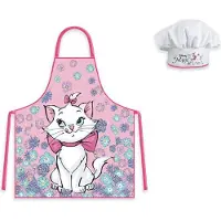 Procos Marie de Kat - keukenschort - koksmuts - keukenset - Bloemen