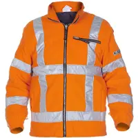 Hydrowear Franeker Hoge Zichtbaarheids Fleece Vest | Maat: L