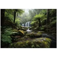 WALLARENA - Behang 150x105 cm - Fotobehang - Vliesbehang - De motif - Voor de slaapkamer van de salon - Op Flizelinie