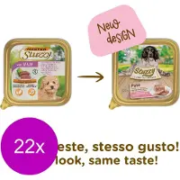 Stuzzy 22x Hondenvoer Paté Ham 150 gr
