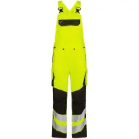 F-engel F. Engel 3545 Safety Light Bib Overall Repreve Yellow/Black maat 70 heren