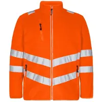 F-engel F. Engel 1192 Safety Fleece Jacket Orange maat L heren