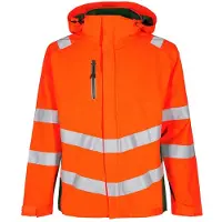 F-engel F. Engel 1146 Safety Shell Jacket Orange/Green maat 6XL heren