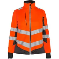 F-engel F. Engel 1156 Safety Ladies Softshell Jacket Orange/Anthracite maat XXL dames