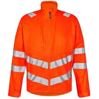 F-engel F. Engel 1545 Safety Light Work Jacket Repreve Orange maat L heren