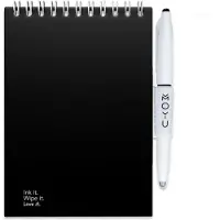 MOYU Pitch Black Erasable Notebook | MOYU Solid Elegance A6 / Hardcover