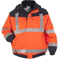 Hydrowear Multinorm Pilotjack Moers Fluor Oranje/Marine maat M heren
