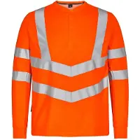 Engel Safety Grandad T-shirt L/s 9548-182 Reflecterend | Maat: XS