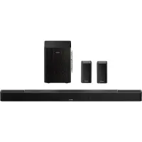 Ultimea Skywave Series 5.1.2 Systemen met Dolby Atmos - Soundbar met subwoofer en 2 achterluidsprekers - Soundbar voor tv - Zwart
