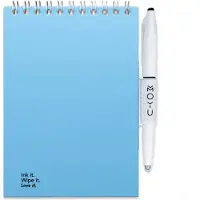 MOYU Sky Blue Erasable Notebook | MOYU Solid Elegance A6 / Hardcover