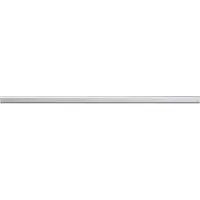 vidaXL Kaststang 2 pcs Zilver 764 x 15 x 29 mm Aluminiumlegering