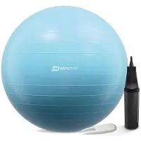 Hop-Sport HS-R065YB – Fitnessbal – 65 cm – Inclusief pomp – Voor balans revalidatie en core training