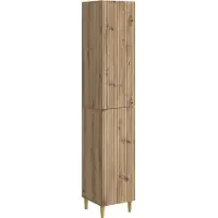 vidaXL Kast Set 2 st Bewerkt hout