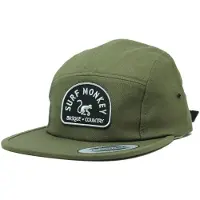 Surf Monkey Sportpet olijfgroen / zwart / wit