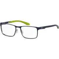 Under Armour UA 5064/G 55/18/140 Blauw groen fluo Metalen monturen MAN UA 5064/G