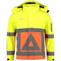Tricorp 403002 Softshell Verkeersregelaar Fluor Oranje-Geel maat M heren
