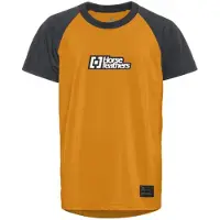 Horsefeathers - Kid's Spike Bike Jersey - Fietsshirt S, oranje