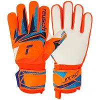 Reusch Keepershandschoenen Attrakt Grip World Cup Line - Oranje/Blauw Kids
