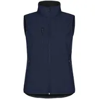 Clique Dames softshell bodywarmer Classic S / Navy