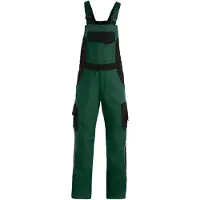 FHB Eckhard Tuinbroek Twill Groen-Zwart maat 48 heren