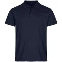 Clique T-shirt met korte mouwen en kraag