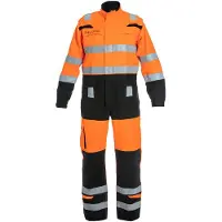 Hydrowear Magnor Multinorm Overal Fluor Oranje/Zwart maat 64 heren