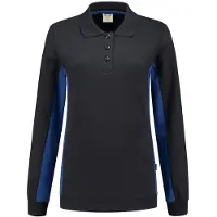 Tricorp 302002 Polosweater Bicolor Dames Marineblauw/Korenblauw maat 3XL dames