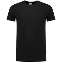 Tricorp 101013 T-Shirt Elastaan Slim Fit Zwart maat M heren