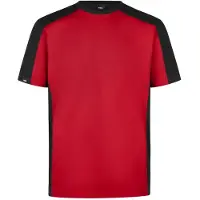 FHB Marc T-Shirt tweekleurig Rood-Zwart maat M heren