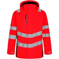 Engel F. Engel 1145-930 Safety Parka Shell Jacket Red/Black maat S heren