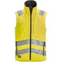 Snickers 4534 Vest Klasse 1/2 High-Vis Geel maat S heren