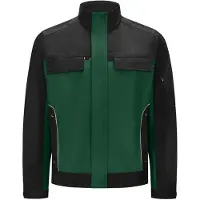 FHB Ernst Werkjack Twill Groen-Zwart maat M heren